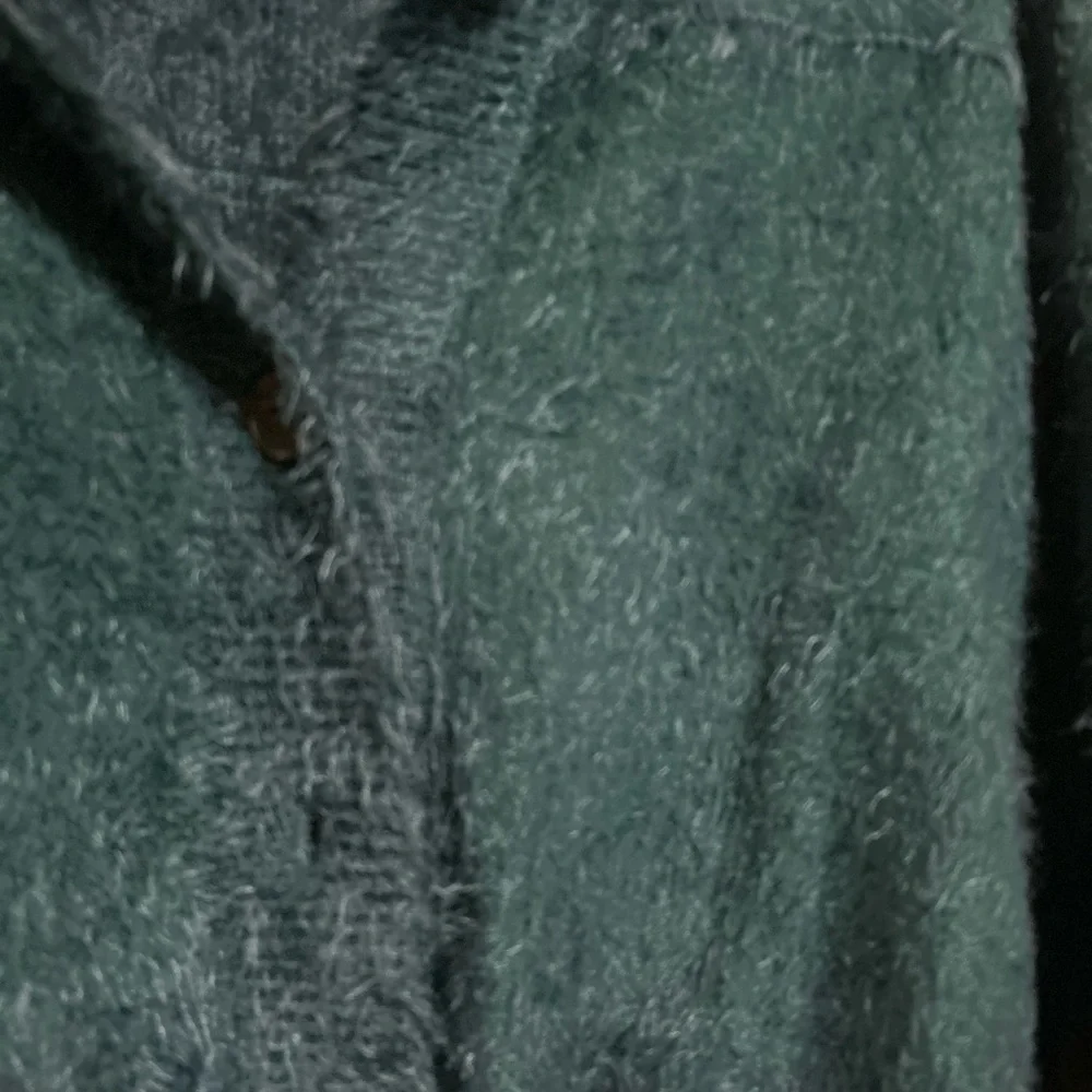 Willow &‎ Root Green eyelash knit cardigan sweater size small